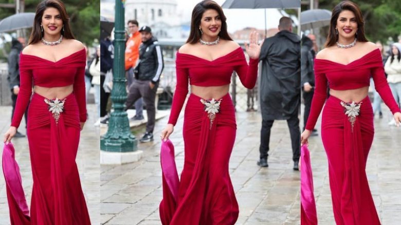 Është e pamundur të mos vihet re Priyanka Chopra në këtë krijim joshës