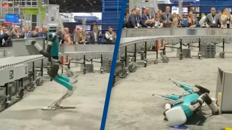 Robotit “i bie të fikët” pas 20 orësh punë në një panair në Chicago