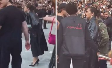 Selena xhirohet në një debat të ashpër me një roje sigurie, njerëzit pretendojnë se ai shtyu fansat në koncert