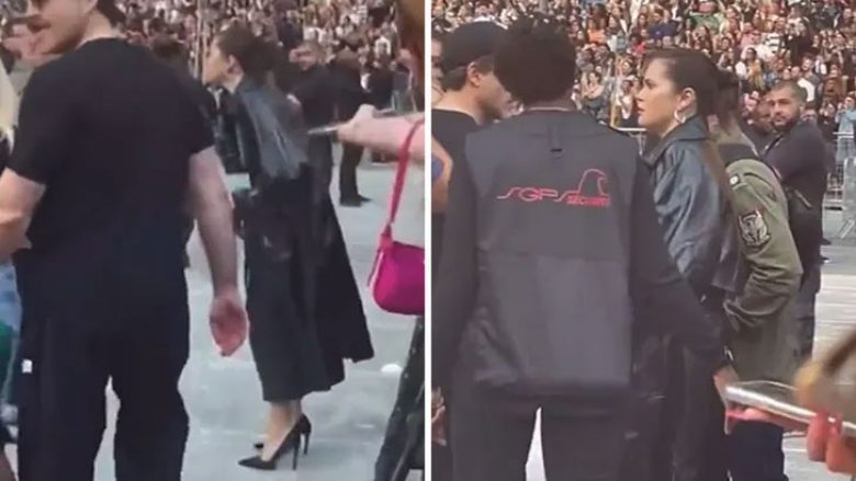 Selena xhirohet në një debat të ashpër me një roje sigurie, njerëzit pretendojnë se ai shtyu fansat në koncert