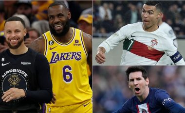 Nga Ronaldo te Messi, James dhe Federer – 10 sportistët më të paguar në botë për vitin 2023