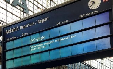 Punëtorët e hekurudhave të Gjermanisë njoftojnë grevë dyditore