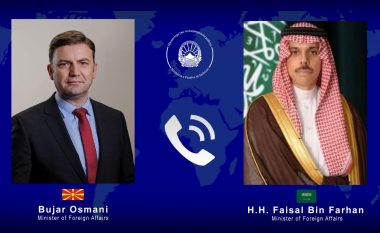Osmani – Al Saud: Ekzistojnë mundësi për thellimin e marrëdhënieve dypalëshe në mes Maqedonisë së Veriut dhe Arabisë Saudite