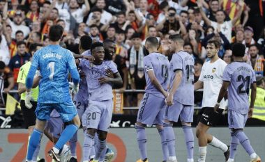 La Liga zvogëlon dënimin e Valencias për racizmin nga tifozët e tyre ndaj Vinicius