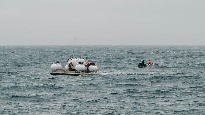 Pesë persona ishin në nëndetësen që është zhdukur që ishte nisur për të vizituar rrënojat e Titanikut