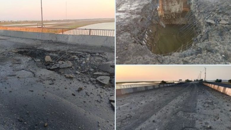Ukrainasit godasin me raketë “portën e Krimesë”, një urë e rëndësishme midis kontinentit dhe Krimesë