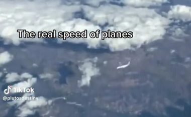 Videoja që tregon shpejtësinë e vërtetë që e arrin aeroplani komercial – pamjet bëhen virale
