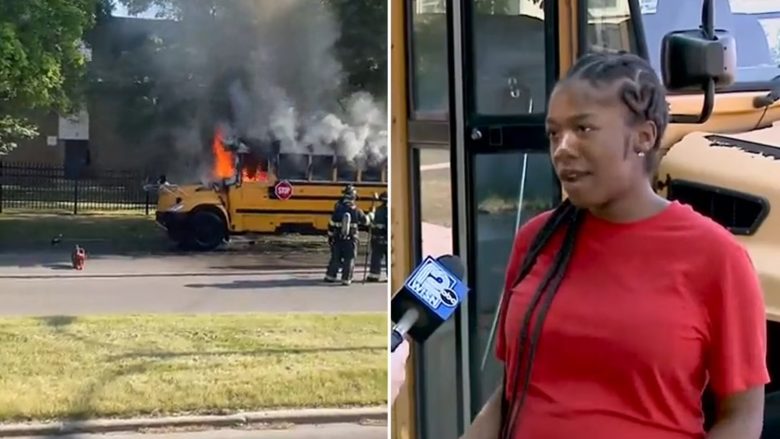 Shpëtoi nga vdekja 37 fëmijë, kur ndjeu erën e tymit në automjet – shoferja shtatzënë e autobusit në Milwaukee bëri gjënë e duhur