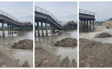 Përmbytje të mëdha në Serbi – shembet një urë afër Çaçakut