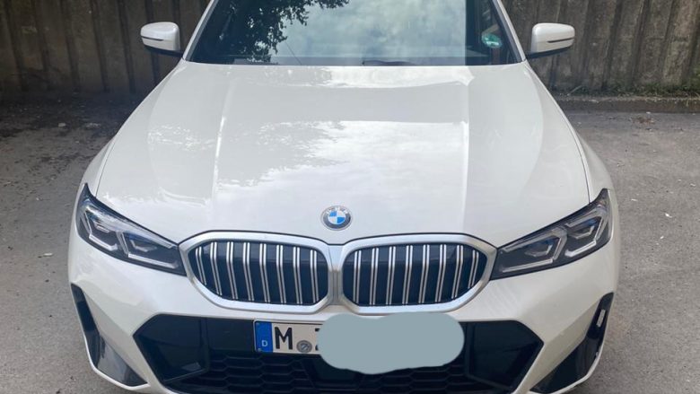 BMW 320 e vjedhur në Gjermani, gjendet dhe konfiskohet në veri të Mitrovicës