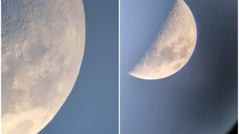 Klubi i Astronomëve në Kosovë u mundëson qytetarëve të shohin me teleskop pamje spektakolare të hënës