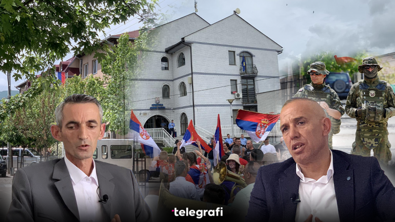 KFOR-i duke ofruar siguri, serbët në protesta e kryetarët në punën e tyre - një ditë në Zveçan dhe Zubin Potok