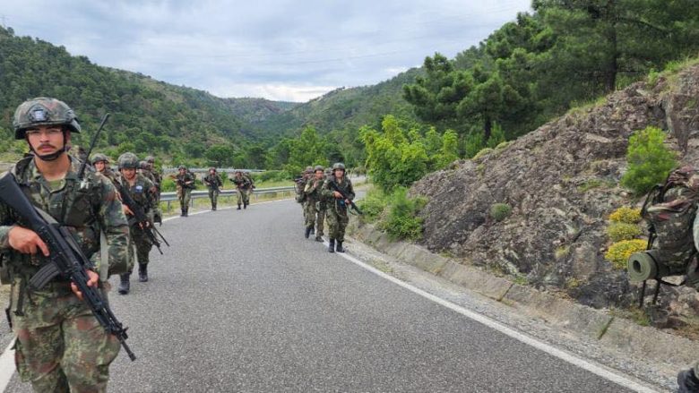 Ushtria Shqiptare kryen stërvitje në veri të vendit