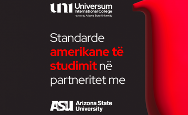 UNI-Universum International College ofron standarde amerikane të studimit në partneritet me Arizona State University