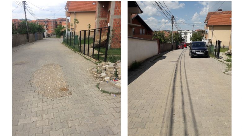 Rregullohet problemi me gropën në rrugën “Tutini” në Prishtinë