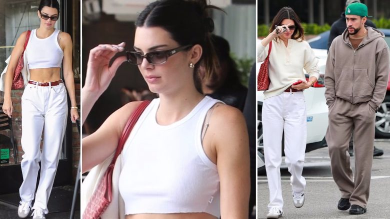 Kendall Jenner dhe Bad Bunny dalin hapur përkrah njëri-tjetrin rrugëve të Los Angeles