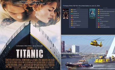 Filmi “Titanic” ngjitet në pozitën e dhjetë në Amazon Prime pas tragjedisë së nëndetëses Titan