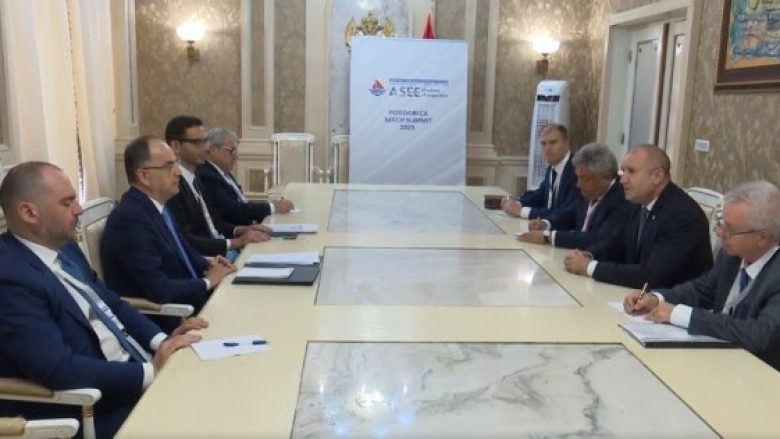 Begaj takohet me presidentin bullgar dhe me ministrin e Jashtëm të Turqisë, flasin për zhvillimet në rajon