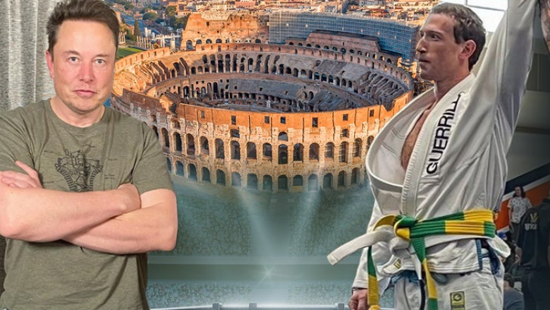 Qeveria italiane e hapur si nikoqire për ‘duelin e titanëve’ mes Musk dhe Zuckerberg në Koloseumin e Romës