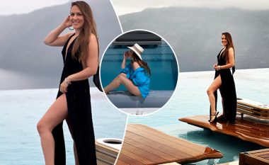 Pas mbarimit të Big Brother VIP Albania 2, Arbana Osmani shijon pushimet në Santorini