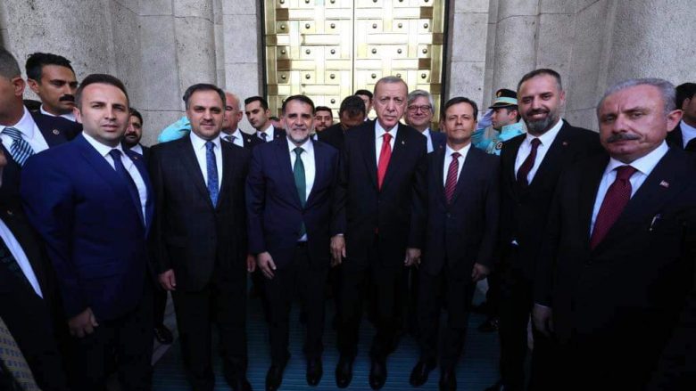 Personalitete nga Maqedonisë së Veriut u takuan me Presidentin Erdogan