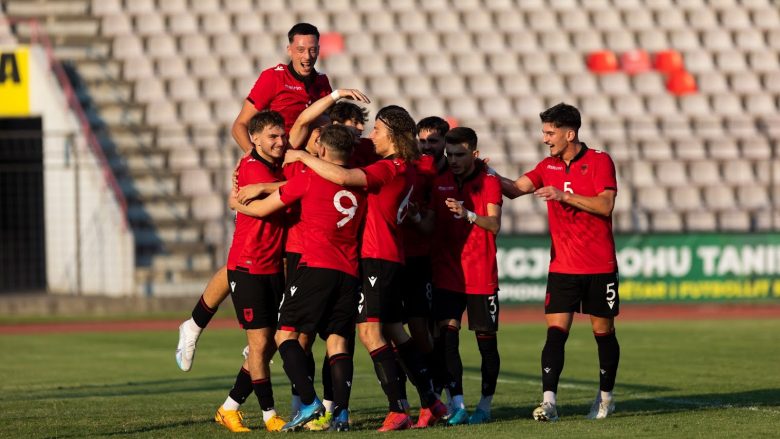 Shqipëria U21 bind me lojë dhe mposht Bullgarinë me rezultat të pastër