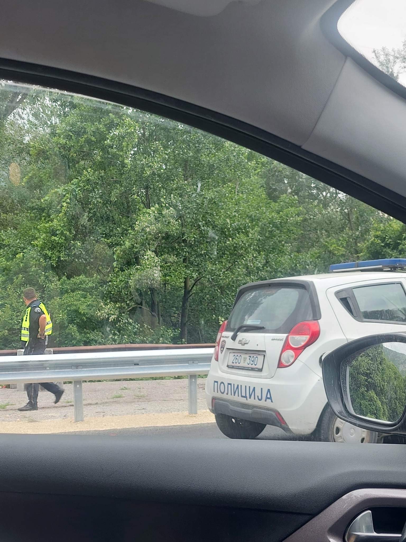 MPB me detaje rreth aksidentit në rrugën Shkup-Bllacë