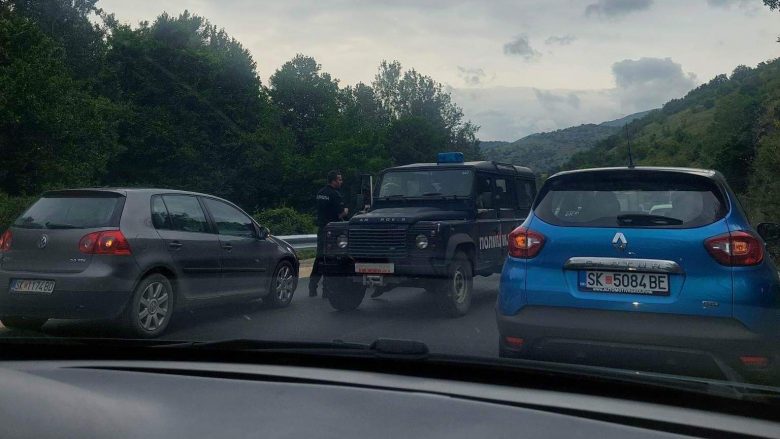 Aksident në rrugën për Kosovë, ka të lënduar