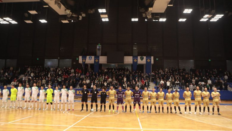 Prishtina 01 dhe Liqeni luajnë sot finalen e parë për titullin kampion në futsall