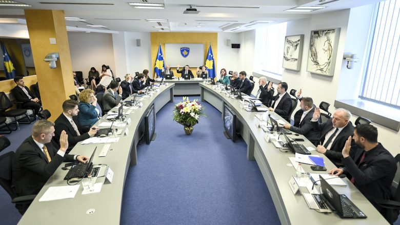 Të gjitha vendimet që miratoi Qeveria e Kosovës në mbledhjen e fundit