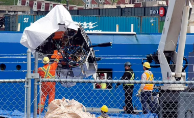 Mbeturinat e zhytëses “Titan” sillen në Kanada dhjetë ditë pas 'përplasjes katastrofike' në Atlantik – ku u vranë pesë personat që ishin në bord