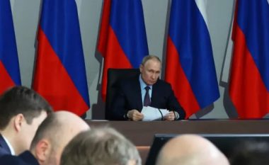 Putin e pranon se "ky është një moment i vështirë për Rusinë", por nuk e përmend kundërofensivën ukrainase në fjalimin e tij të fundit