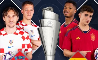 Kroacia kërkon historinë përballë Spanjës në finalen e Ligës së Kombeve