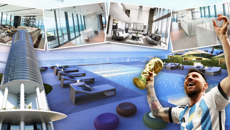 Publikohen pamjet e apartamentit luksoz që Messi bleu në Miami para transferimit në MLS