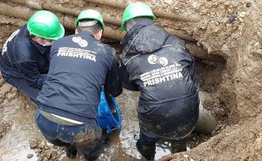 Punime në rehabilitimin e gypit të ujësjellësit, rruga “Ismet Krasniqi” në Prishtinë mbyllet për qarkullimin e makinave për një javë