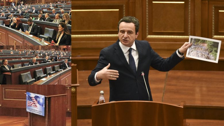 Opozita kërkon llogari nga Kurti, ai “topin” e hedh te KFOR-i – gjithçka që u tha në seancën ku u debatua për kidnapimin e policëve nga Serbia