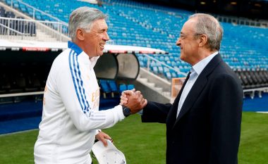 Florentino Perez konsideron dy ish-yje për postin e Ancelottit