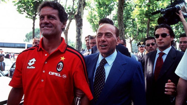 Capello rrëfen takimin e parë me Berlusconin: Më tha se do ta bënte Milanin skuadrën më të fortë në botë dhe e arriti atë