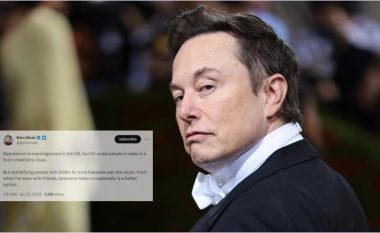 Elon Musk thuhet se merr ‘mikrodoza të ketaminës’ për të trajtuar depresionin dhe merr ‘doza të plota’ në festa