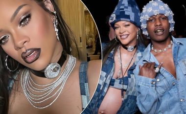 Rihanna rishkruan rregullat se si të promovohen orët luksoze, shfaqet me një të tillë si qafore