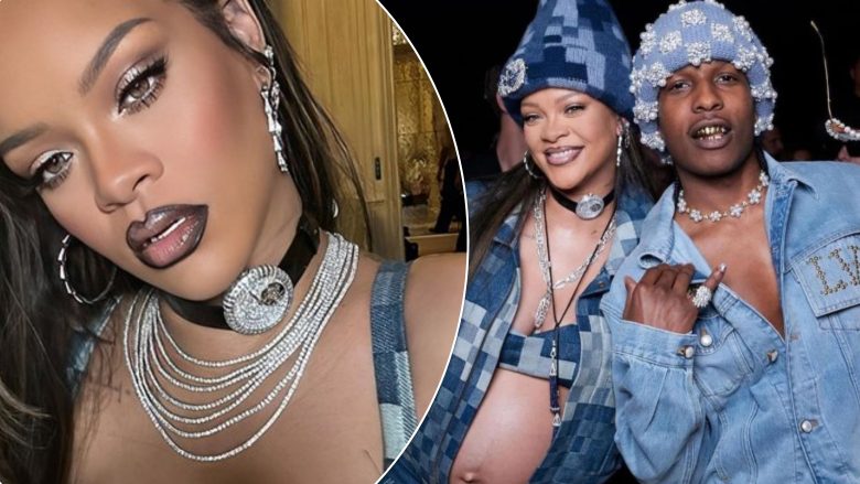 Rihanna rishkruan rregullat se si të promovohen orët luksoze, shfaqet me një të tillë si qafore