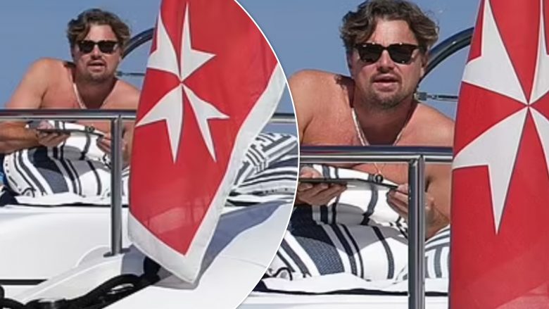 Leonardo DiCaprio tregon muskujt nga një jaht luksoz nga Ibiza