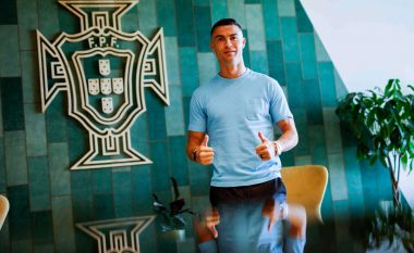Ronaldo i disponuar para ndeshjeve të Portugalisë, pas stërvitjes shijoi perëndimin e diellit