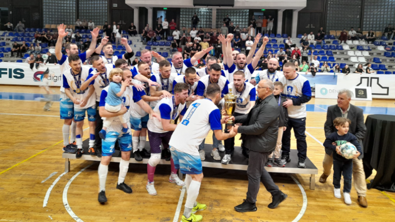 Prishtina 01 shpallet kampion në Superligën e Kosovës në futsall