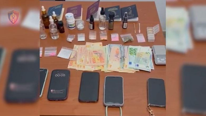 Arrestohen pesë turistë me kombësi të ndryshme në Dhërmi, shpërndanin droga të forta