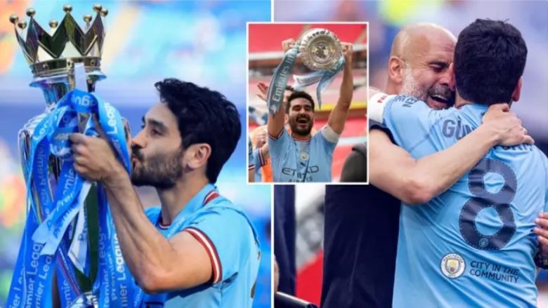 Ilkay Gundogan ‘pajtohet me një marrëveshje trevjeçare’ për t’u larguar nga Man City