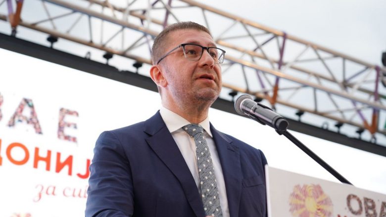 Mickoski: Iniciativa e Ahmetit për president është tentim për defokusim