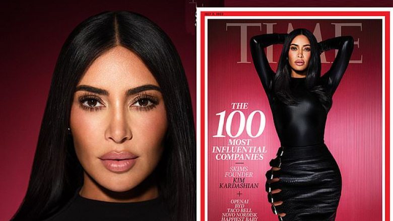 Kim Kardashian pozon në numrin e ri të revistës “Time”, pranon se vuan nga ‘sindroma e mashtruesit’