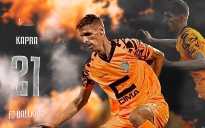 Official Albin Kapra renews with Balkan Telegraph Telegraph