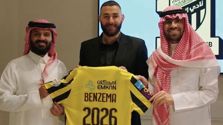 Zyrtare: Karim Benzema vazhdon karrierën në Arabinë Saudite